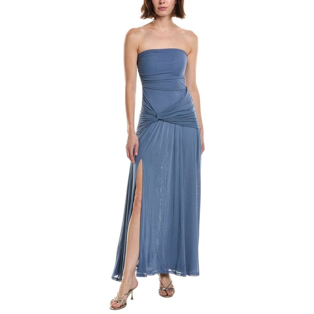 Nia Womens  Abbott Kinney Maxi Dress, Blue